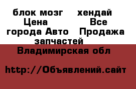 блок мозг hd хендай › Цена ­ 42 000 - Все города Авто » Продажа запчастей   . Владимирская обл.